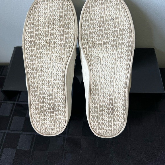 Kids Jean with Gold Studs Slip On Michael Kors Sneakers - Picture 6 of 6